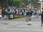Aspecto del Desfile y Bandas de Guerra en Zapotlan el Grande