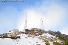 Aspecto de la Nevada de Incio de Año 2013 en el Nevado de Zapotlán