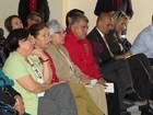Aspecto de la Conferencia Magistral Tendencias Internacionales sobre Evaluación impartida por Patricia Rosas Chávez