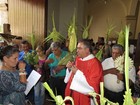 Padre Panchito bendijo las palmas en Tercera Orden de Cd. Guzmán, Jal