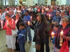 Aspecto de la Vigilia de Resurrección en Catedral