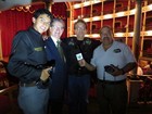 Aspecto de la Ponencia del Lic. Rafael Loret de Mola V. y entrega del Pergamino de Oro en el Teatro Hidalgo de Colima, Col