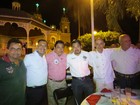 Aspecto de la Cena en el Centro Histórico de Villa de Alvarez, Col. en honor a periodístas de CONAPE
