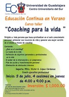 Preparatoria Regional de Zapotiltic INVITA al Curso Taller Coaching para la Vida del CUSur