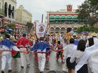 Aspecto de los CARROS ALEGÓRICOS en honor a San José de Zapotlán 2014