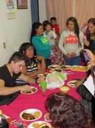 El Bebeto convivió y llegó a Cenar con los colonos de la Cruz Roja en Cd. Guzmán, Jal., XEMEX La Mexicana cumplió