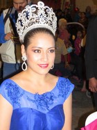 Aspecto del Certamen donde coronaron a Yareli, Reina del Carnaval 2015
