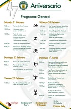 PROGRAMA GENERAL DE EVENTOS 47 Aniversario C. D. Zapotlán