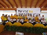 Con la presentación de su Planilla y equipo de Trabajo, EL GÜERO arrancó oficialmente su Campaña