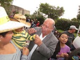 El Güero Alvarez recibió muestras de cariño y apoyo en Constituyentes