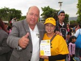 El Güero Alvarez recibió muestras de cariño y apoyo en Constituyentes