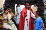 Aspecto del Tradicional Desfile de Alegorías en Honor de la Virgen del Sagrario en Tamazula, Jal.