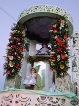 Tradicional Recorrido de Alegorías y Trono en Honor del Santo Niño Milagroso de Atocha en Huescalapa, Jal.