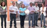 Autoridades Municipales inauguran obras de pavimento hidráulico de las calles Aldama y Nicolás Bravo