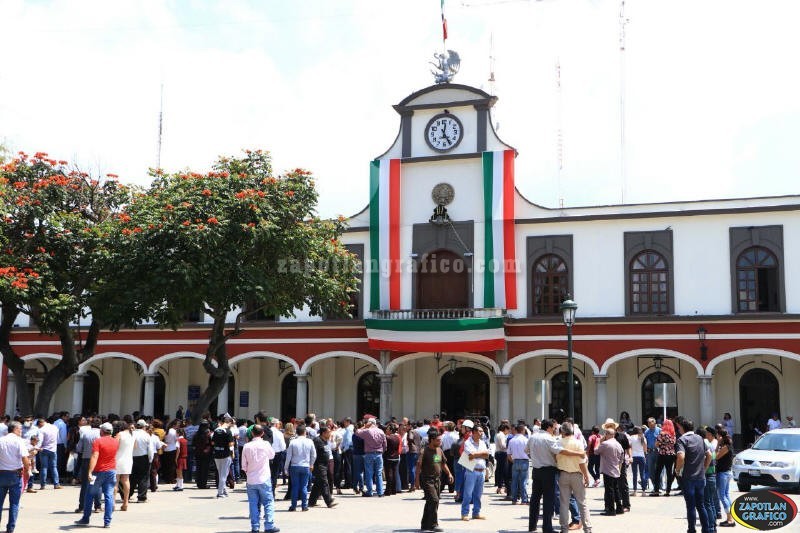 Aspecto del MACRO SIMULACRO 19 de Sep 2017 en Cd. Guzmán y Tamazula de Gordiano, Jal.
