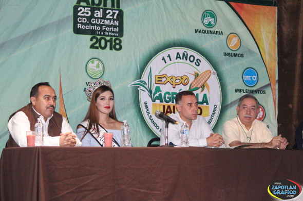 Aspecto de la Presentaciòn de la Expo Agrícola Jalisco 2018