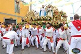 Apectos del Recorrido de Carros Alegoricos en Honor a San José de Zapotlan